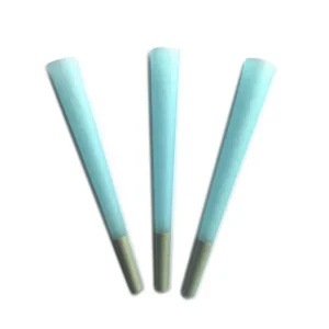 Ace Rolling 44*108mm Blue Wood Pulp Pre-Rolled Cone wholesale product and packaging