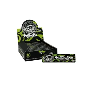 Ace Rolling 44×108mm Natural Hemp Pre-Rolled Cones - Black Display Box wholesale product and packaging