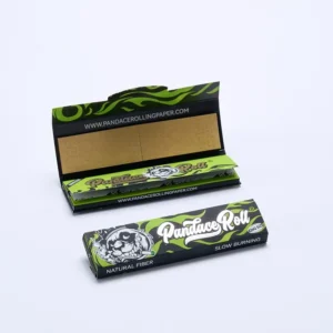 Ace Rolling 44×108mm Natural Hemp Pre-Rolled Cones - Green Display Box wholesale product and packaging