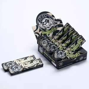 Ace Rolling 44×108mm Natural Hemp Pre-Rolled Cones - Green Display Box wholesale product and packaging
