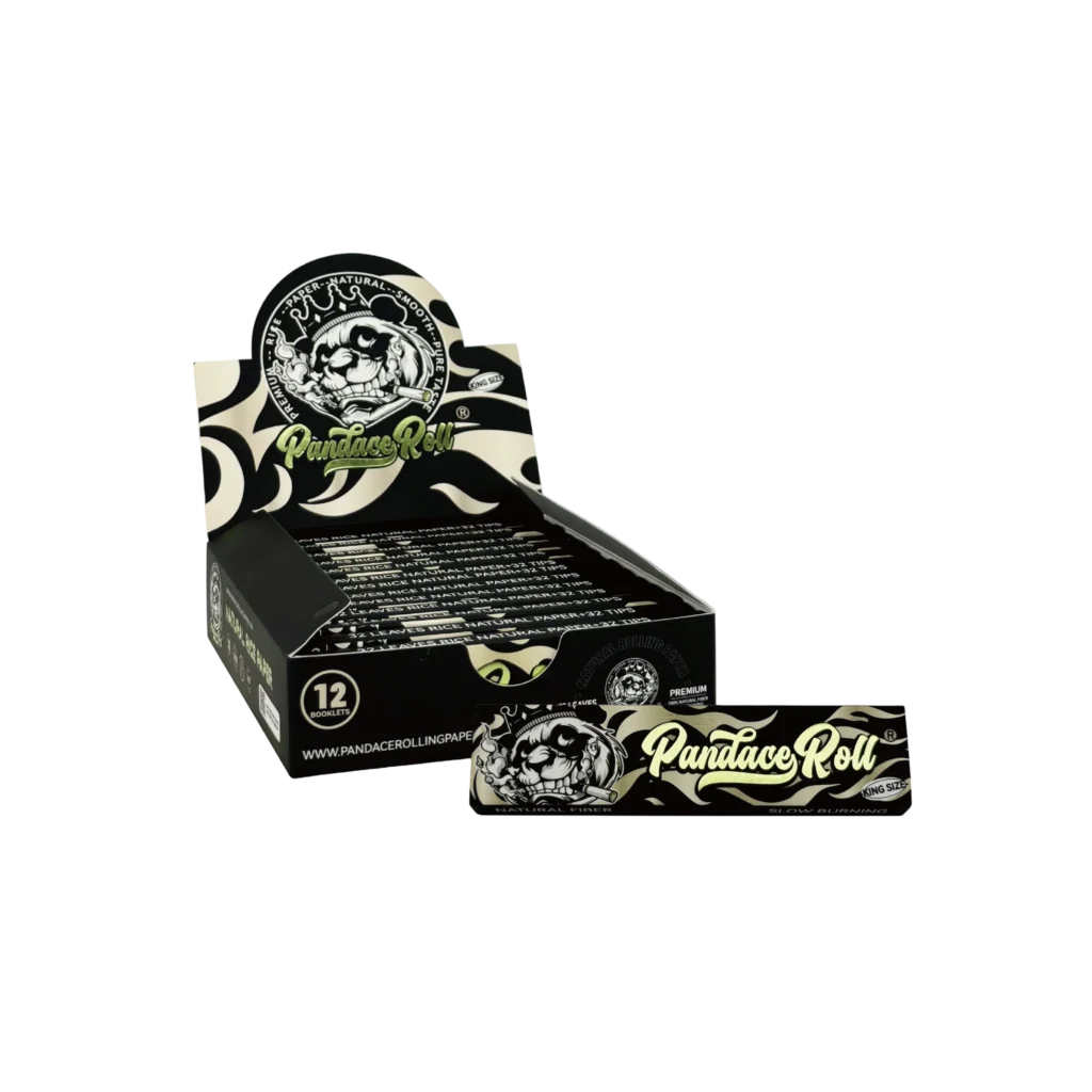 Pandace Roll Standard Bleached Wood Pulp Rolling Papers wholesale product and packaging