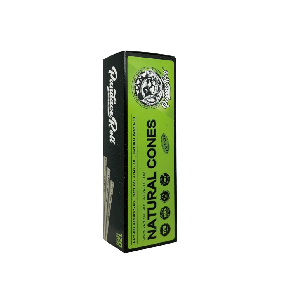 Pandace Roll Bamboo Hemp Wood Blend 78x44 60 PK Pre-Rolled Cones wholesale product and packaging