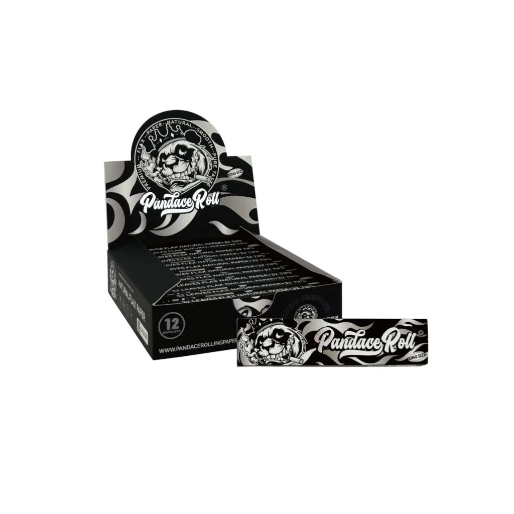 Pandace Roll Standard Bleached Hemp Rolling Papers wholesale product and packaging