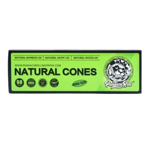 Pandace Roll Bamboo Hemp Wood Blend King Size 60 PK Pre-Rolled Cones wholesale product and packaging