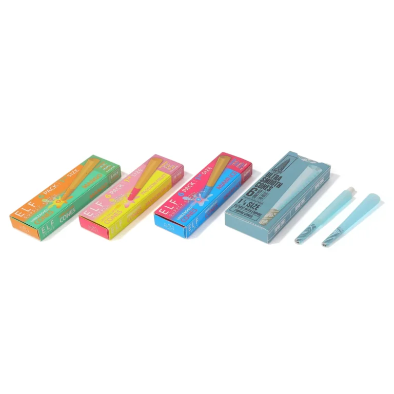 Ace Rolling colorful rolling paper booklet sample packs with matching tubes