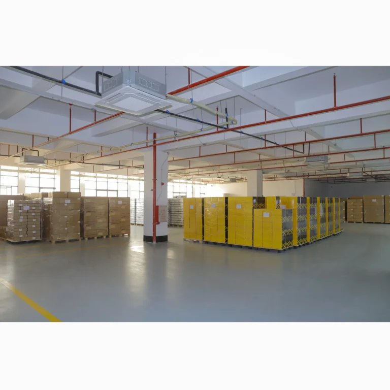 Ace Rolling finished cartons stored before shipment