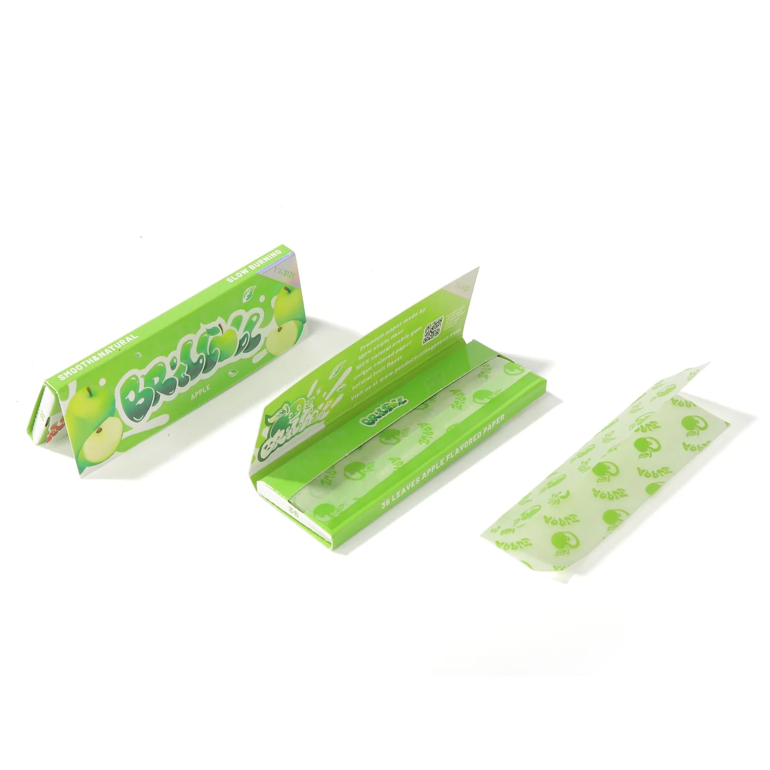 Ace Rolling green custom paper pack with tray