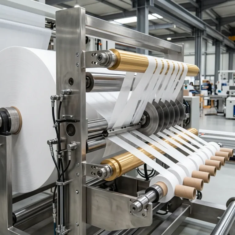 Ace Rolling high speed paper slitting and winding bobbin machine