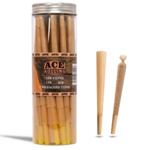 Ace Rolling Size Rolling Papers wholesale product and packaging