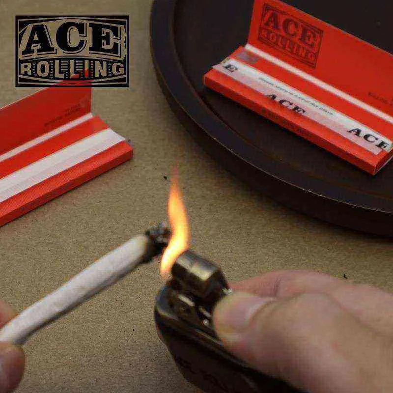 Ace Rolling Customized Size Brown Wood Pulp Rolling Papers