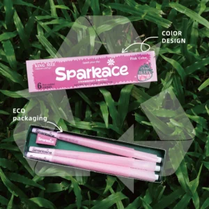 Ace Rolling Pink Wood Pulp Jumbo Roll wholesale product and packaging