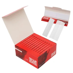 Ace Rolling Customized Size White Wood Pulp Rolling Papers wholesale product and packaging