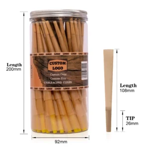 Ace Rolling Custom Custom Wood Pulp Pre-Rolled Cone wholesale product and packaging