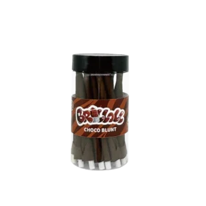 Brilloll Standard Chocolate Blunt Wrap Jar wholesale product and packaging