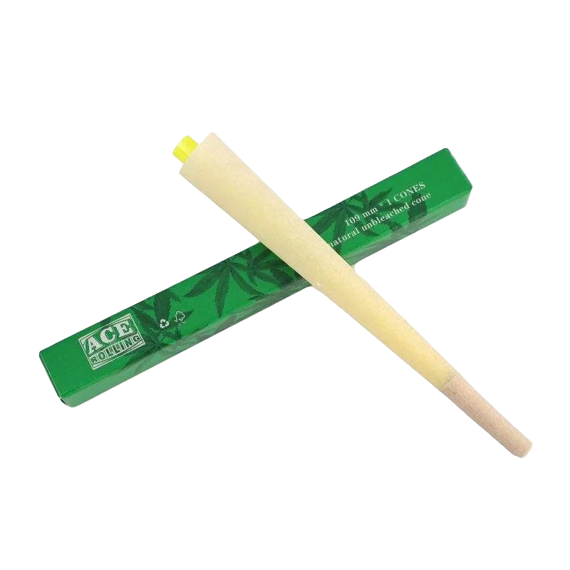 Ace Rolling 44*108mm Brown Wood Pulp Pre-Rolled Cone