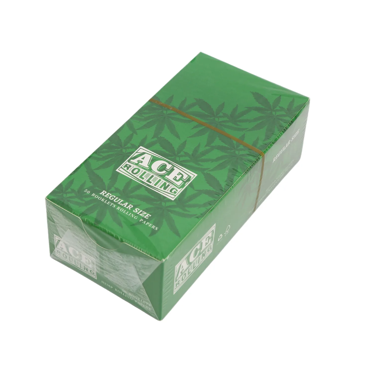Ace Rolling hemp regular size display box of 50 booklets
