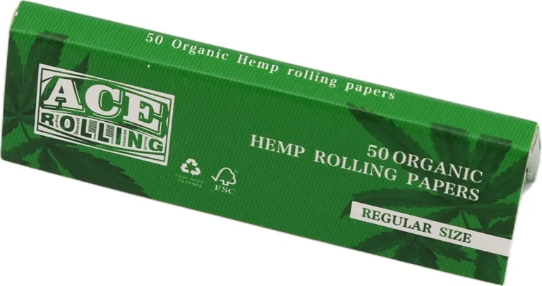Ace Rolling organic hemp regular size booklet pack