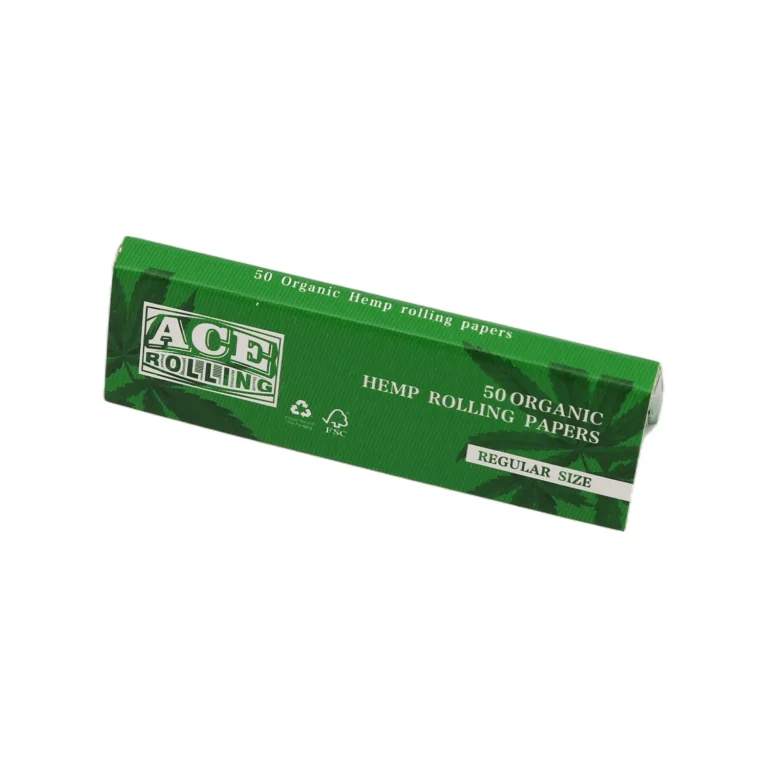 Ace Rolling organic hemp regular size rolling paper booklet