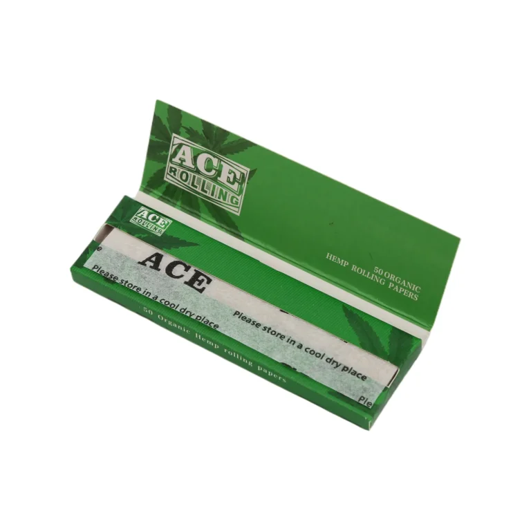 Open Ace Rolling organic hemp rolling paper booklet