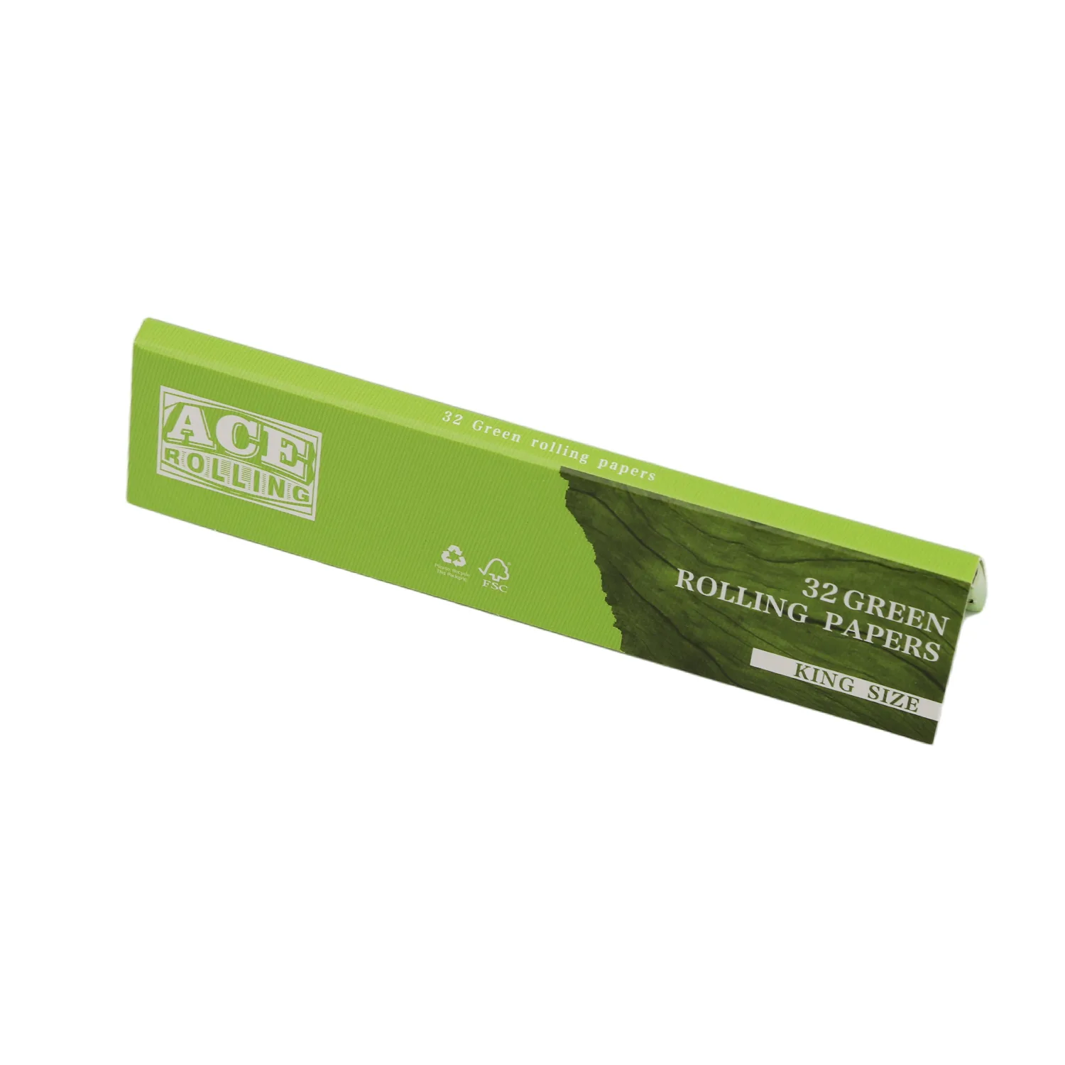 Ace Rolling king size green rolling paper booklet