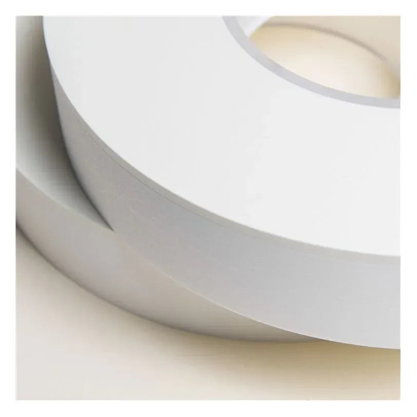 Industrial bobbin rolls of rolling paper stock used to set GSM