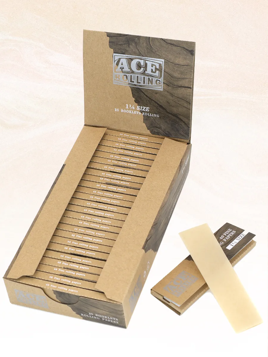 Ace Rolling 1 1/4 bulk display box of booklets