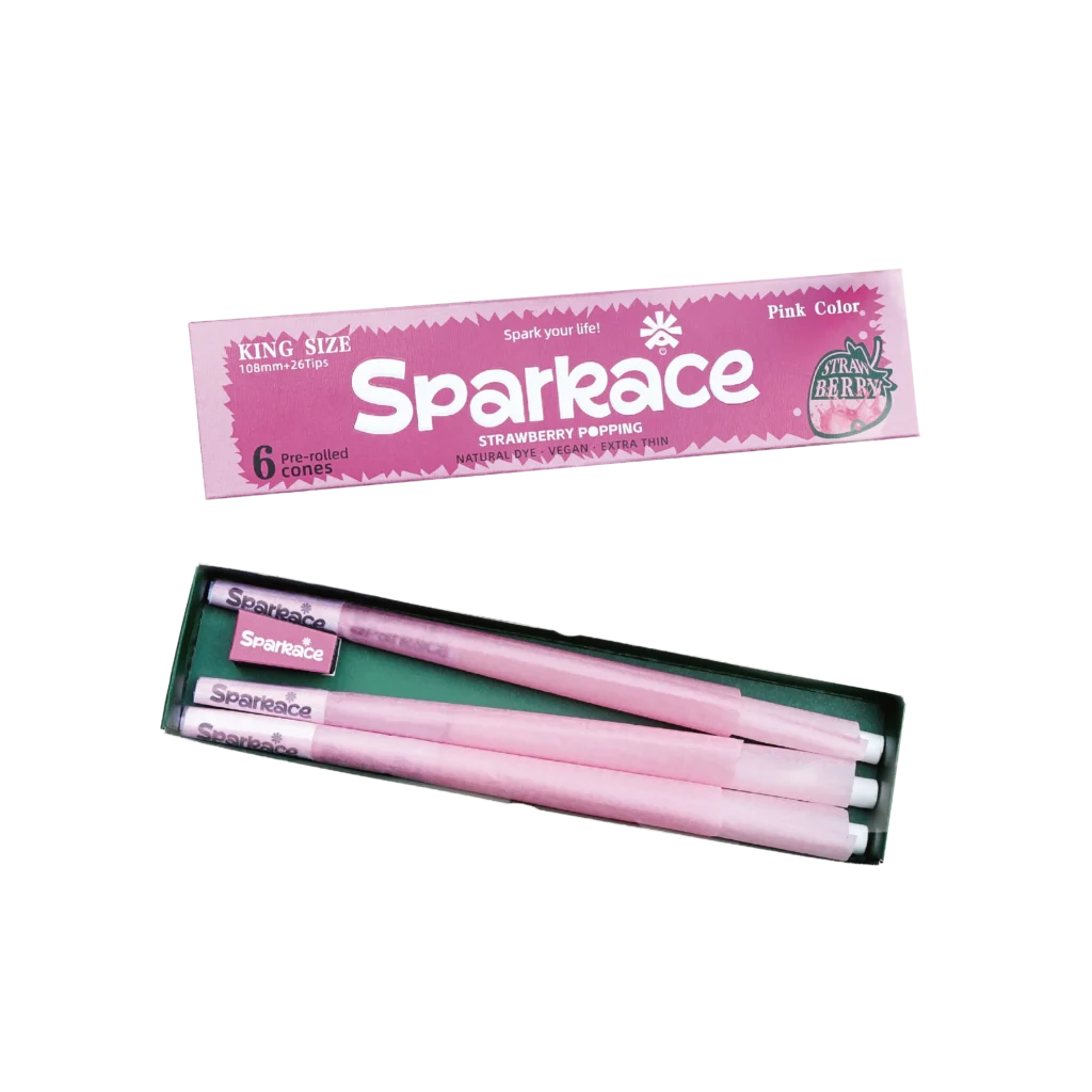 Sparkase Strawberry Flavor Beads wholesale product and packaging