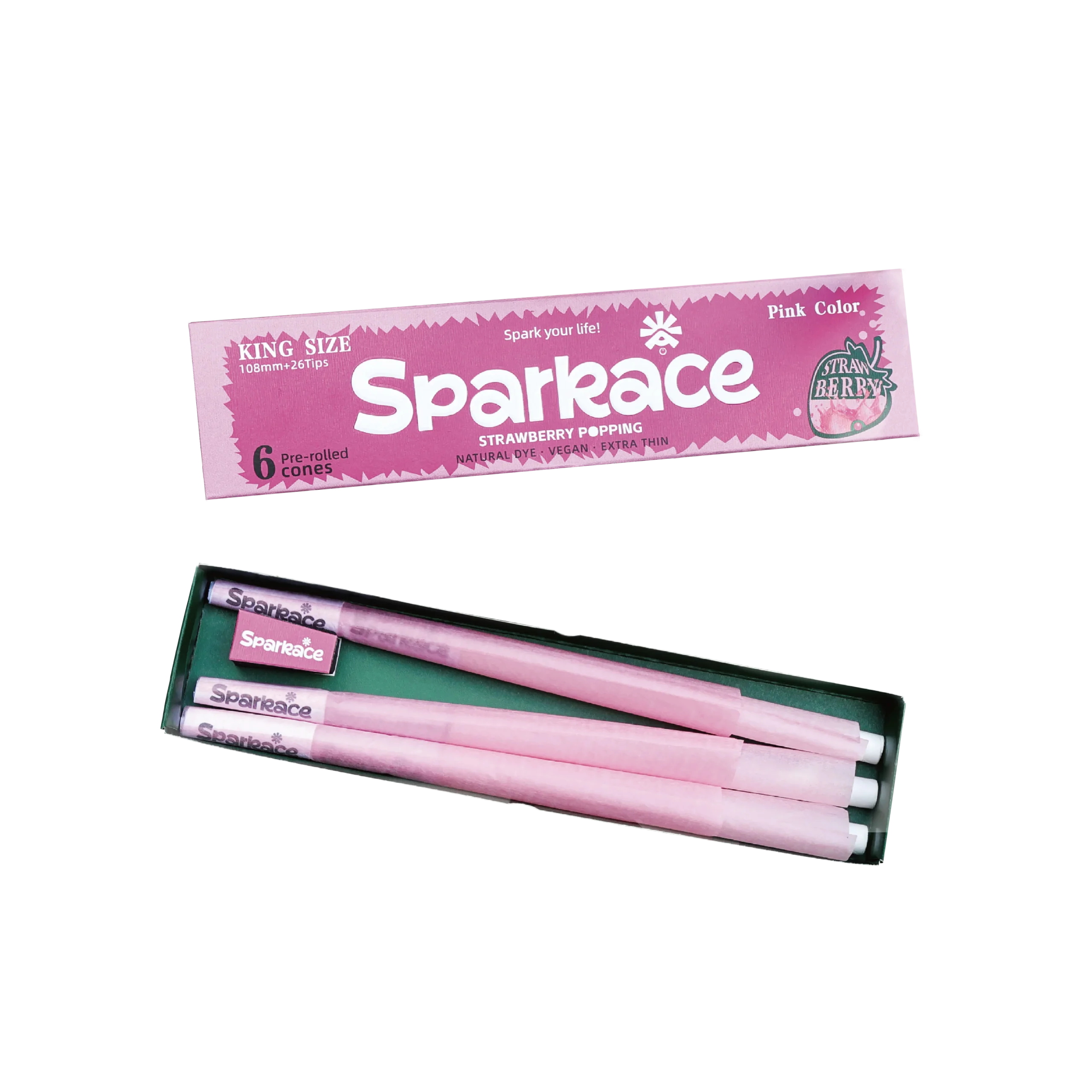 Sparkase Strawberry Flavor Beads