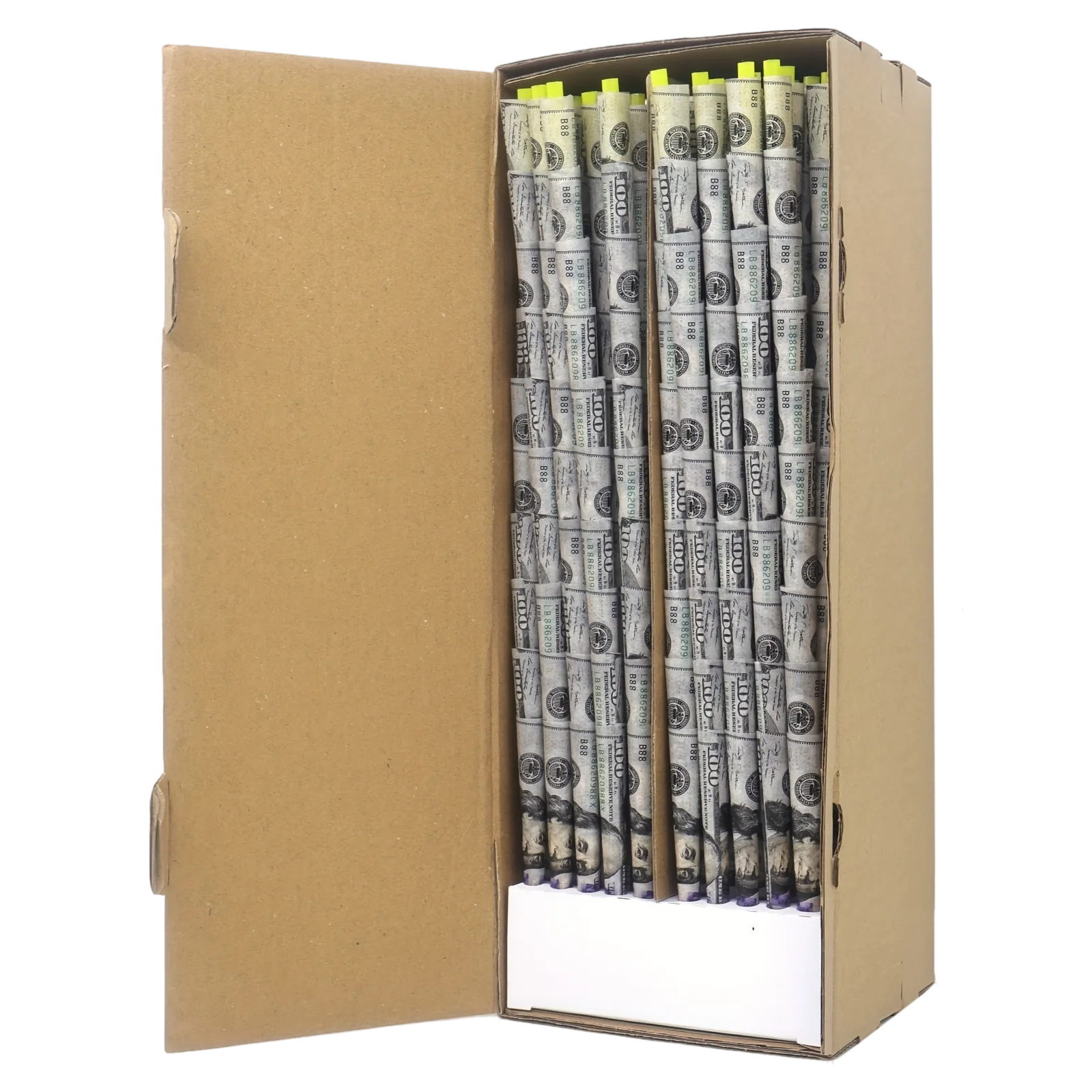 1000pk Dollar 109mm Pre-Rolled Cones