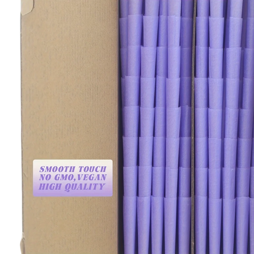 1000pk Purple Pre-Rolled Cones wholesale product and packaging