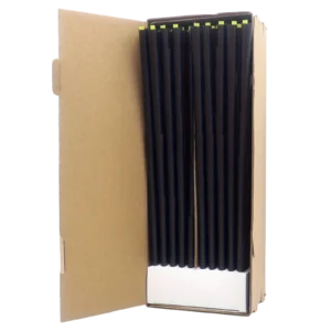 1000pk Black Pre-Rolled Cones wholesale product and packaging
