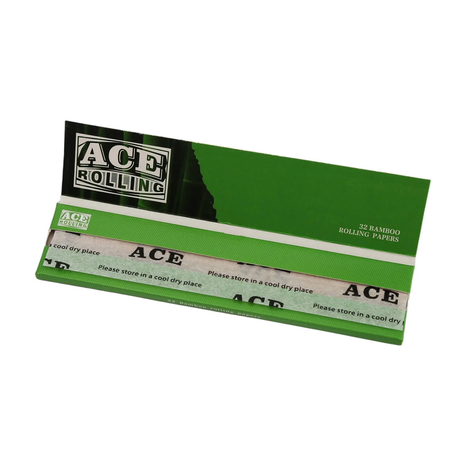 Open Ace Rolling bamboo booklet with branded starter sheet