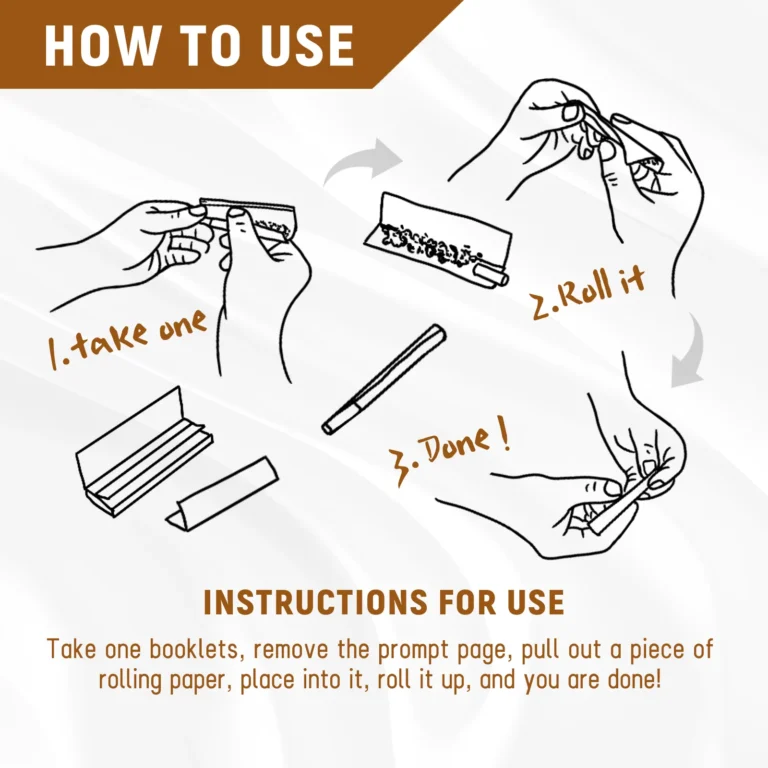 Ace Rolling product booklet pack for retail rolling paper assortment