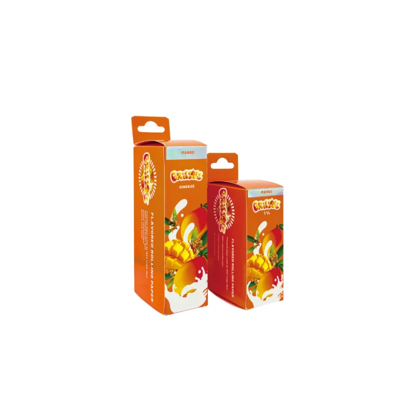 Flavor booklet—tips in a pack are paper unless you ordered acetate