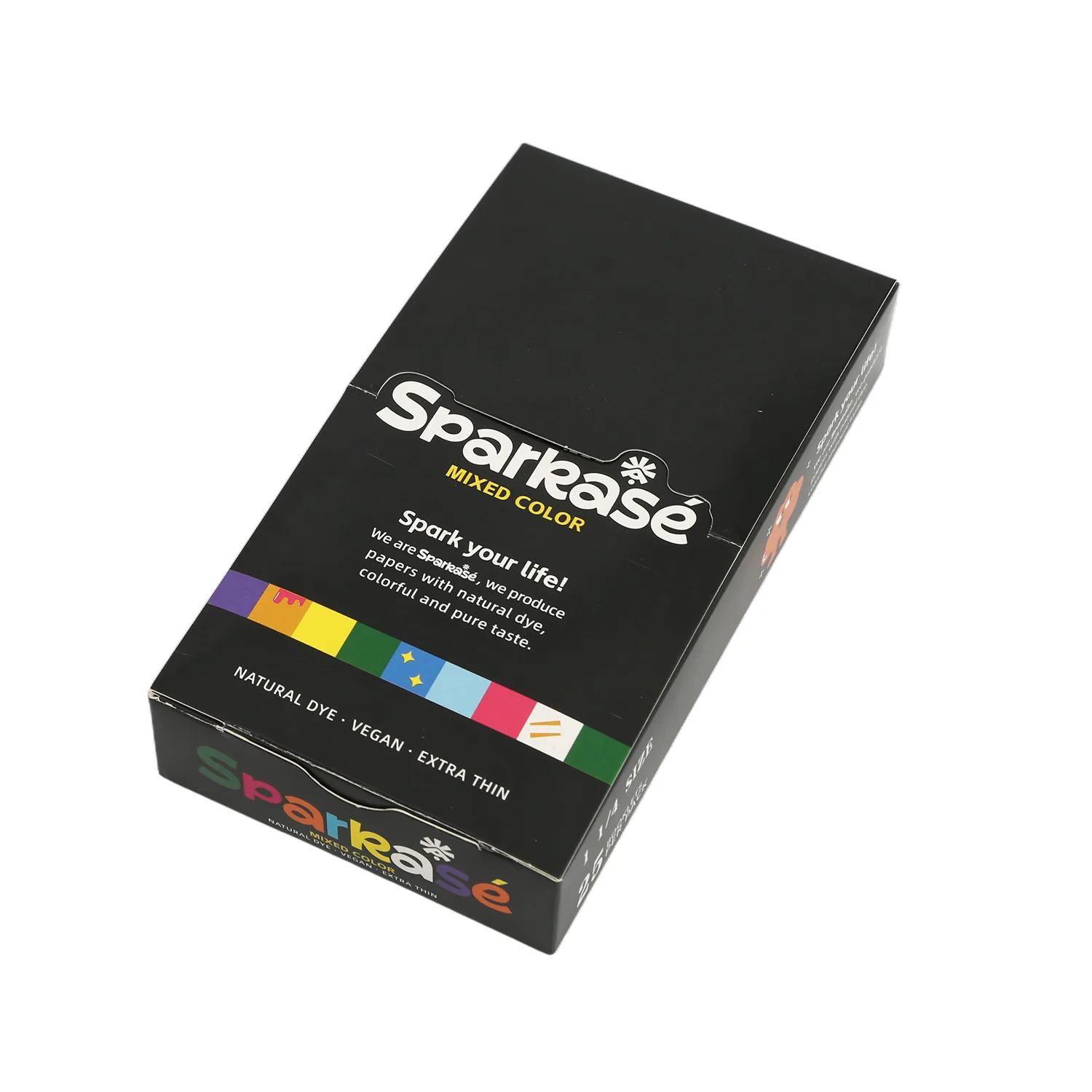 Brand display—feel copy stays off the wrap