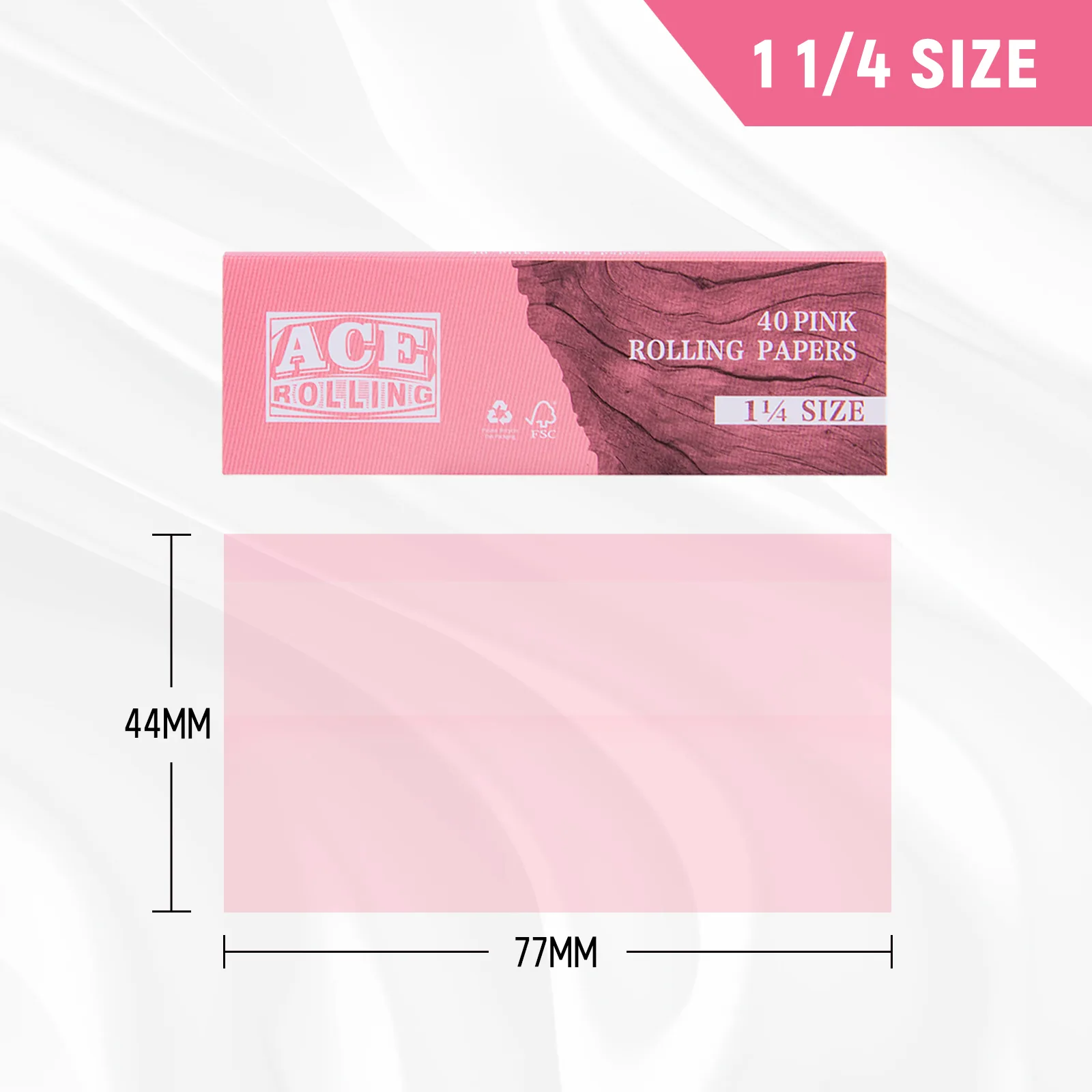 Booklet set on a different wholesale band from empty cones