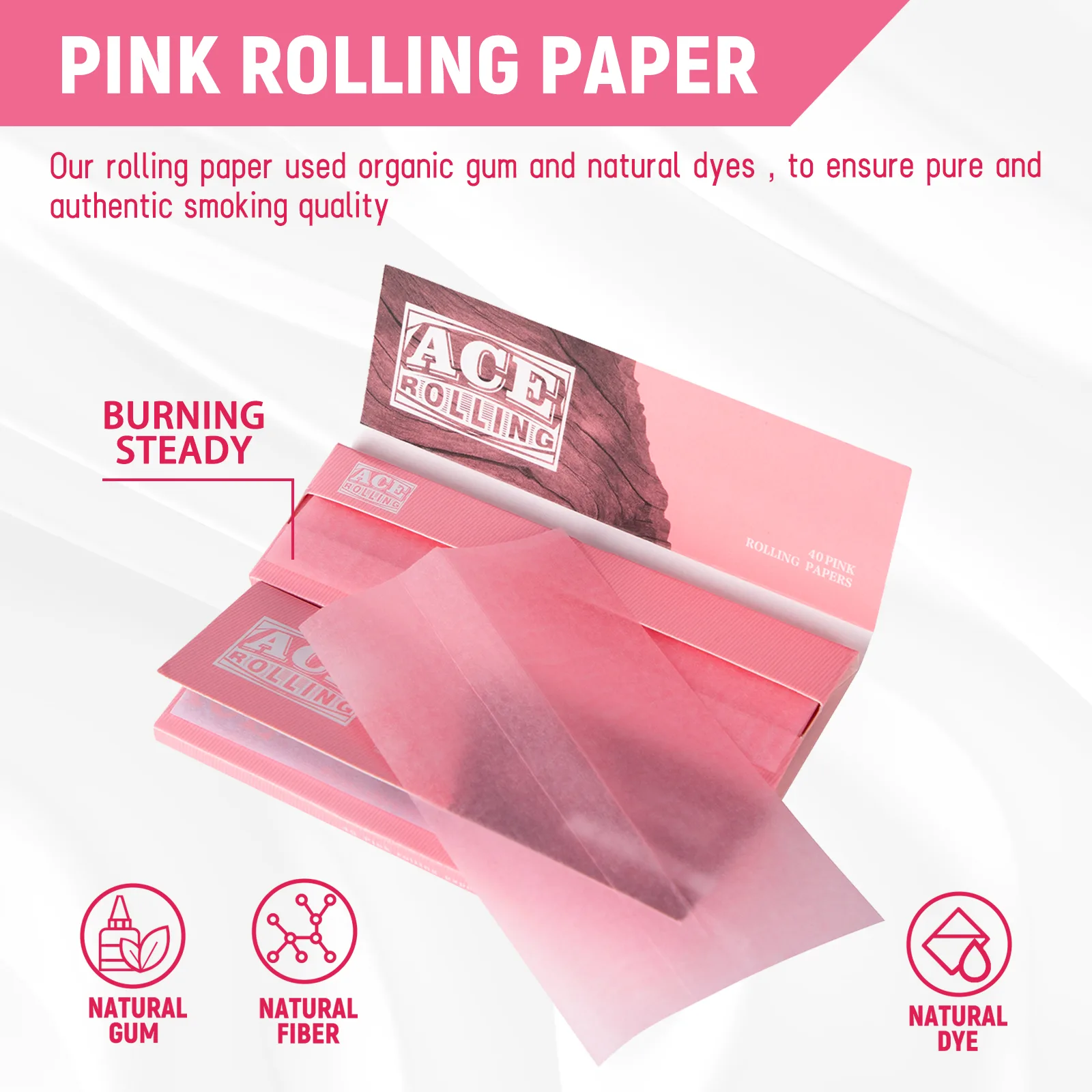Flat booklet papers—another SKU, still not a cigarette tube