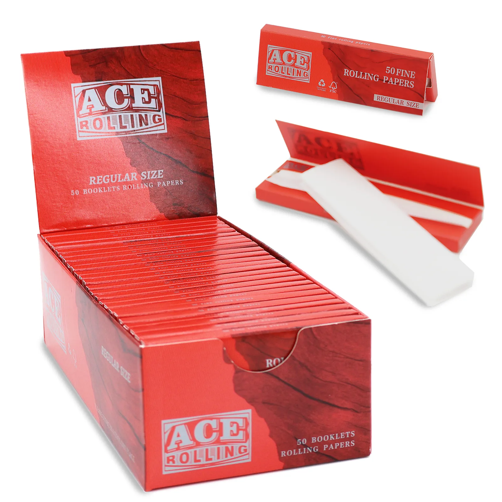Booklets on a wholesale desk—accessory stock, destination rules still apply