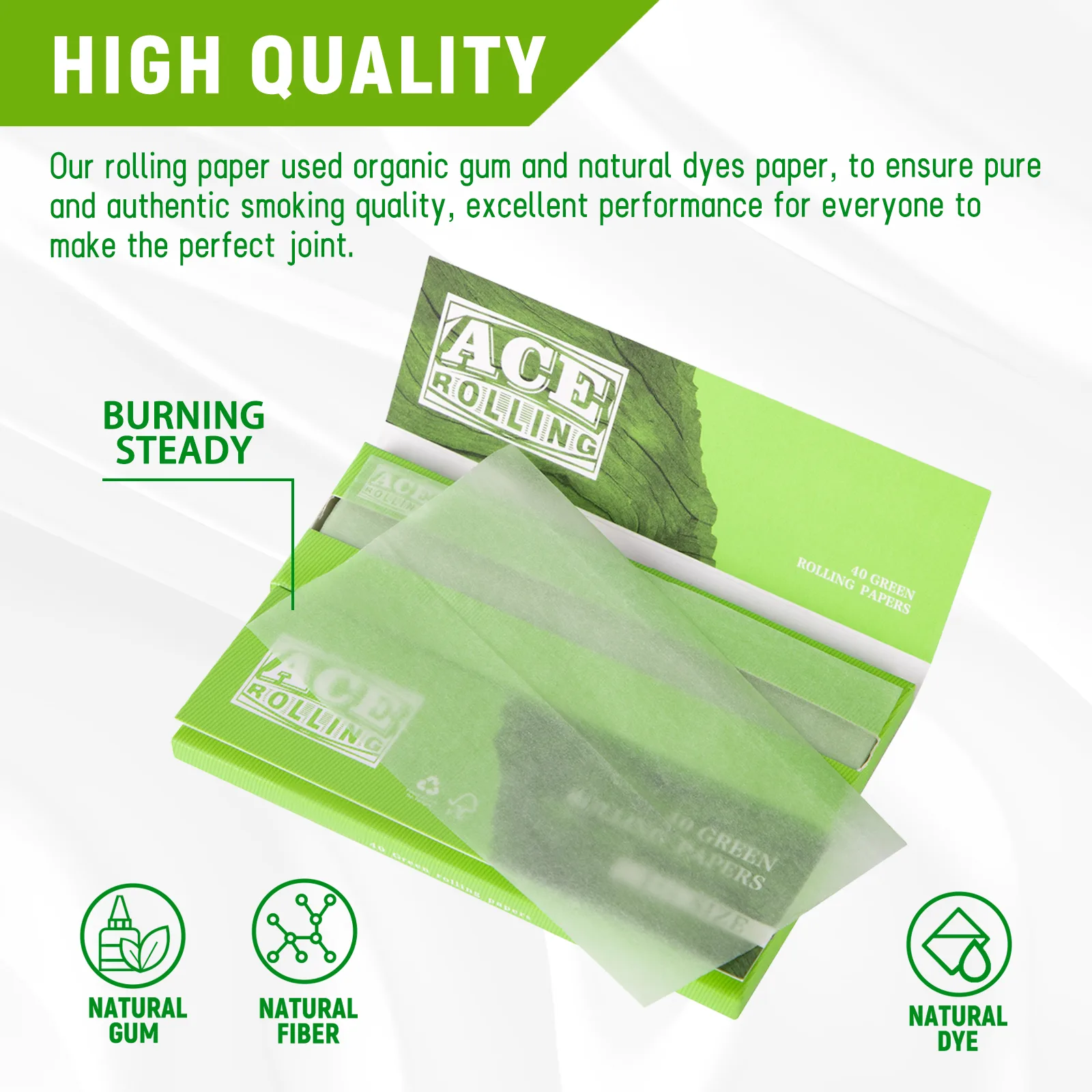Printed booklets—white or tan is a sheet line, not a price class