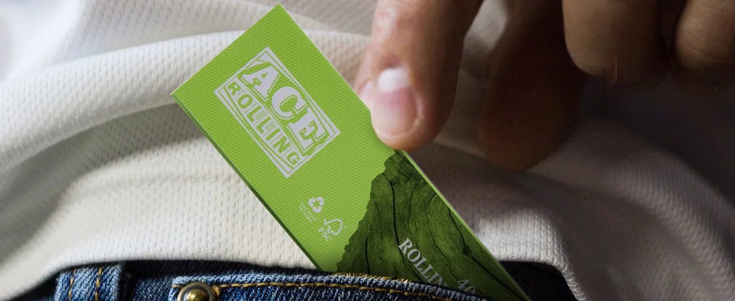 Open booklet—the strip is a number, not a ritual