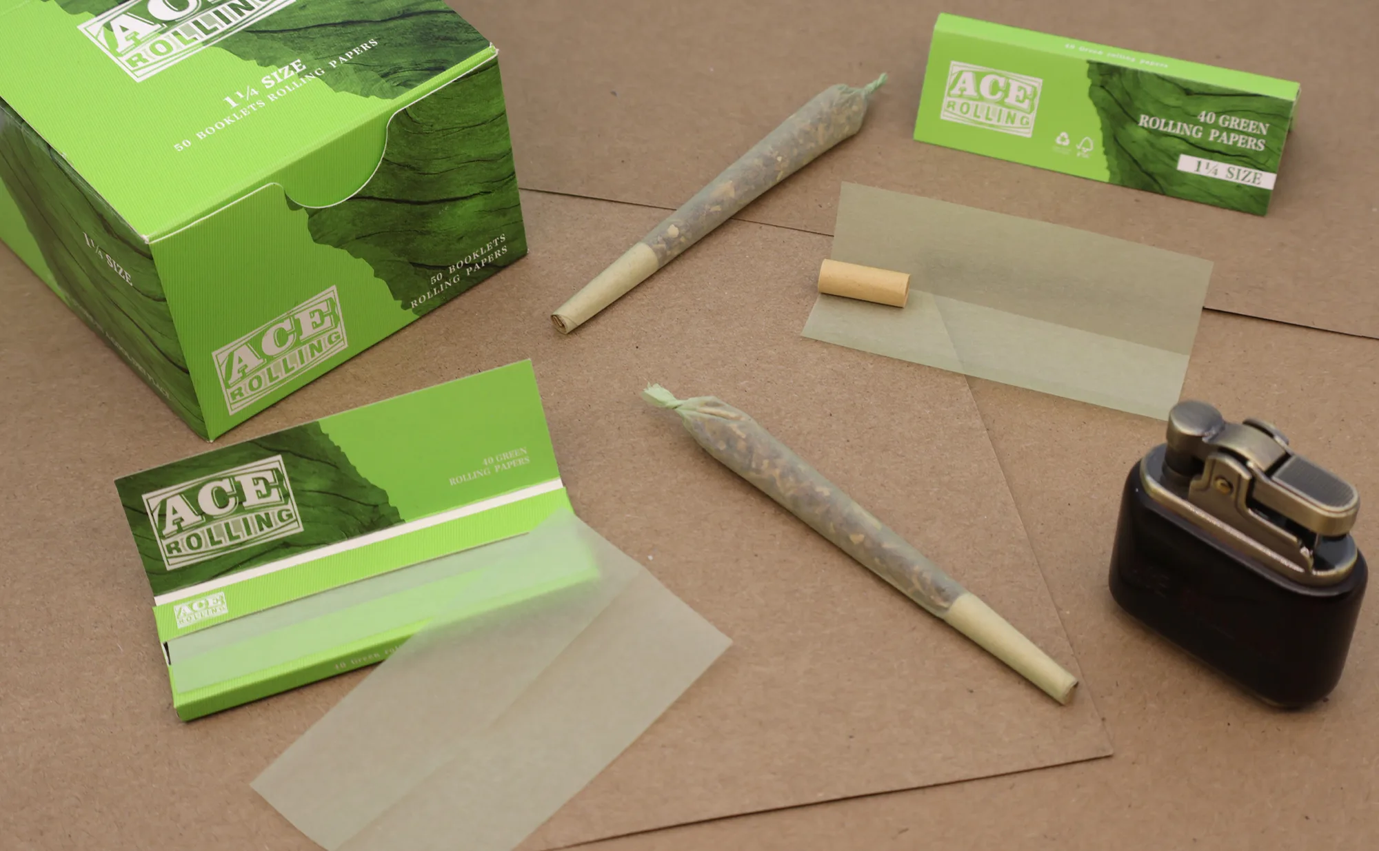 Booklets—paper tips live here unless you ordered acetate