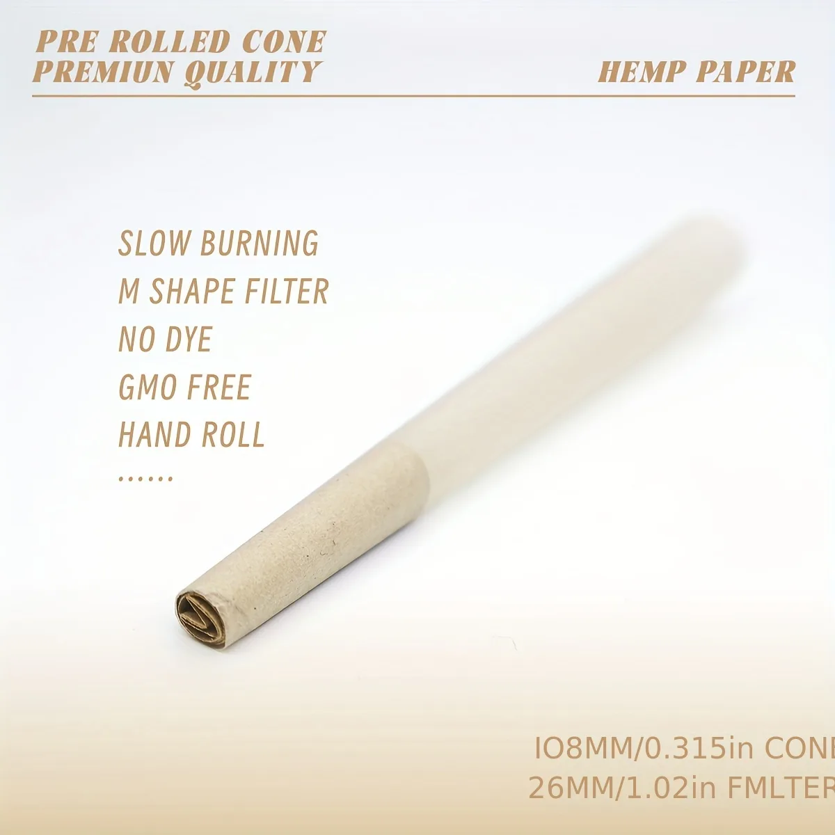 Fourth carton — lock tip mm beside cone mm