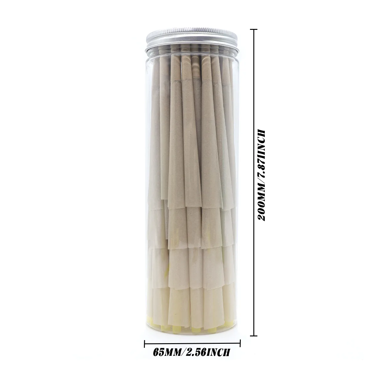 Ace lineup—booklet millimetres are not jar millimetres